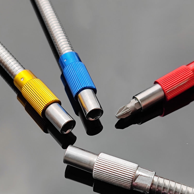 Flexible Drill Bit Extension — Carbon Steel mounted in modern interior