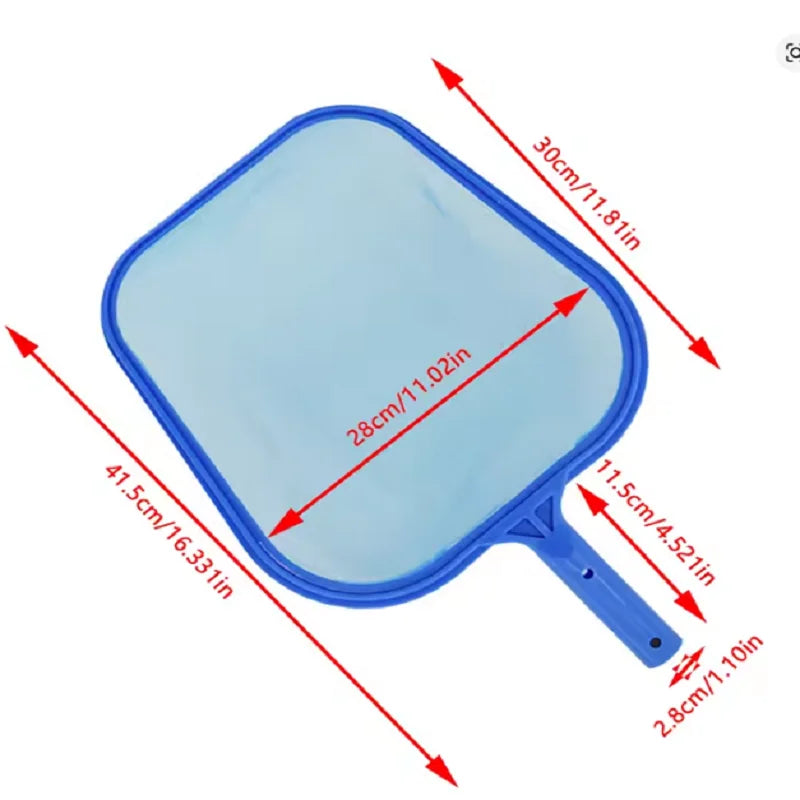 Pool Leaf Skimmer Net — Fine Mesh mounted in modern interior