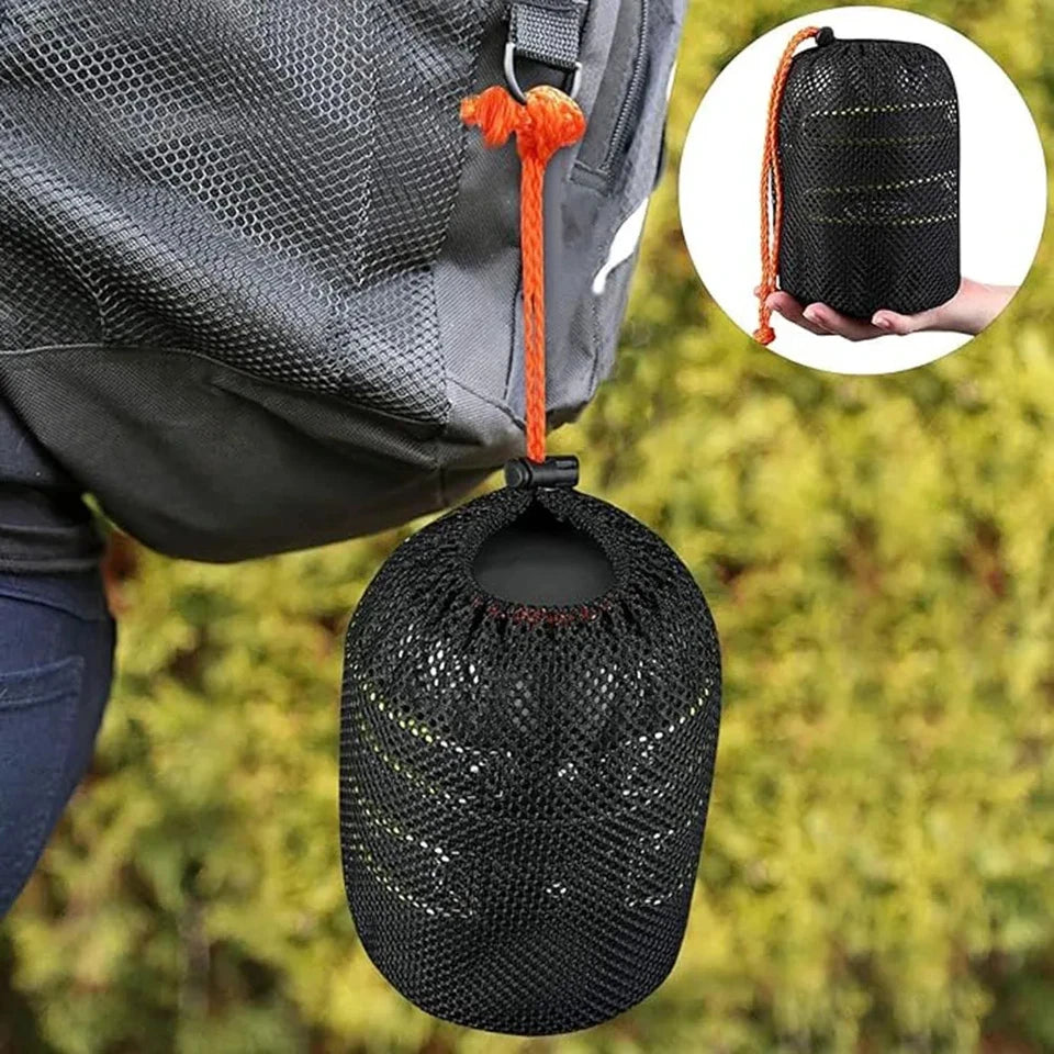 Camping Cookware Set — 2-Piece with Carry Bag mounted in modern interior