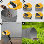 Humane Mouse Trap — Bucket Lid with Safe Release mounted in modern interior