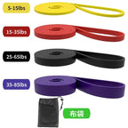 Pull-Up Resistance Bands Set — 4 Levels styled with home decor