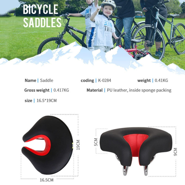 Noseless Bicycle Seat — Ergonomic Cushioned Saddle styled with home decor