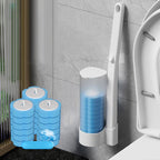 Disposable Toilet Brush — Wall-Mount Caddy styled with home decor