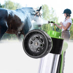 Foam Hose Nozzle Gun with Soap Dispenser styled with home decor