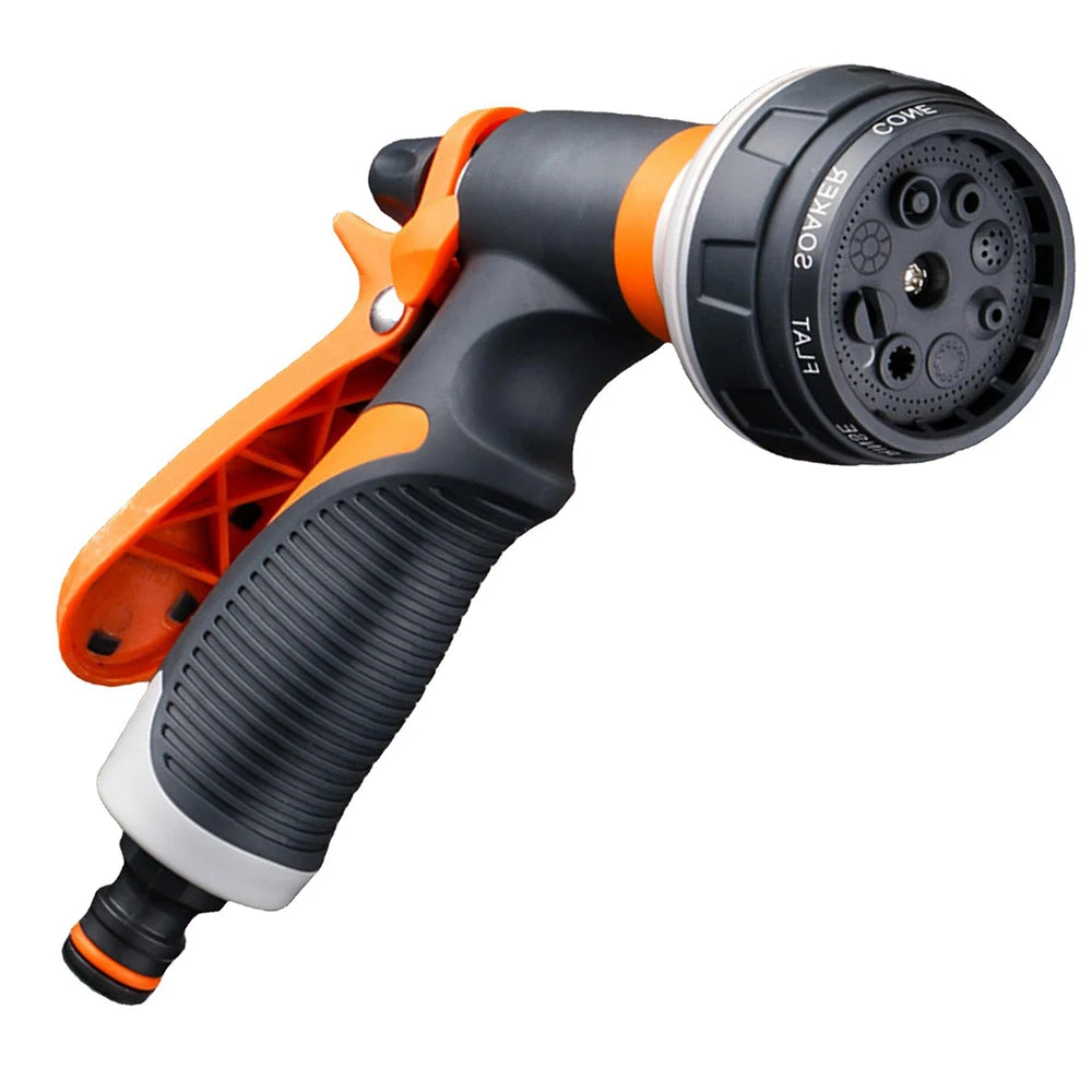 Garden Spray Gun — 8 Patterns ABS Plastic styled with home decor