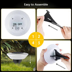 Solar Garden Path Lights 4-Pack — LED Outdoor styled with home decor