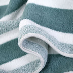 Striped Towel Set — 8-Piece Microfibre styled with home decor