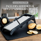 Mandoline Slicer with Cut-Resistant Gloves styled with home decor