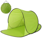 Pop-Up Beach Tent with UV Protection & Carry Bag styled with home decor