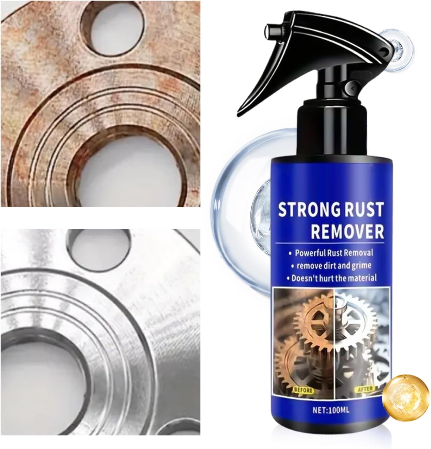 Rust Remover Spray 100ml — No Scrubbing Required styled with home decor
