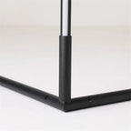 Corner Floor Lamp LED — Dimmable Remote Control styled with home decor