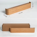 Wall Coat Rack with Shelf — Walnut Wood styled with home decor