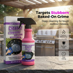 Grill Cleaner Spray — Degreaser Formula 120ml styled with home decor