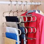 5-Layer Pants Hanger — Aluminium styled with home decor