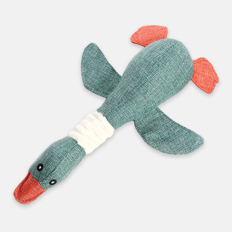 Duck Dog Toy — Strong Fabric Chew Resistant styled with home decor