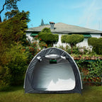 Outdoor Bike Storage Tent — Waterproof Polyester styled with home decor