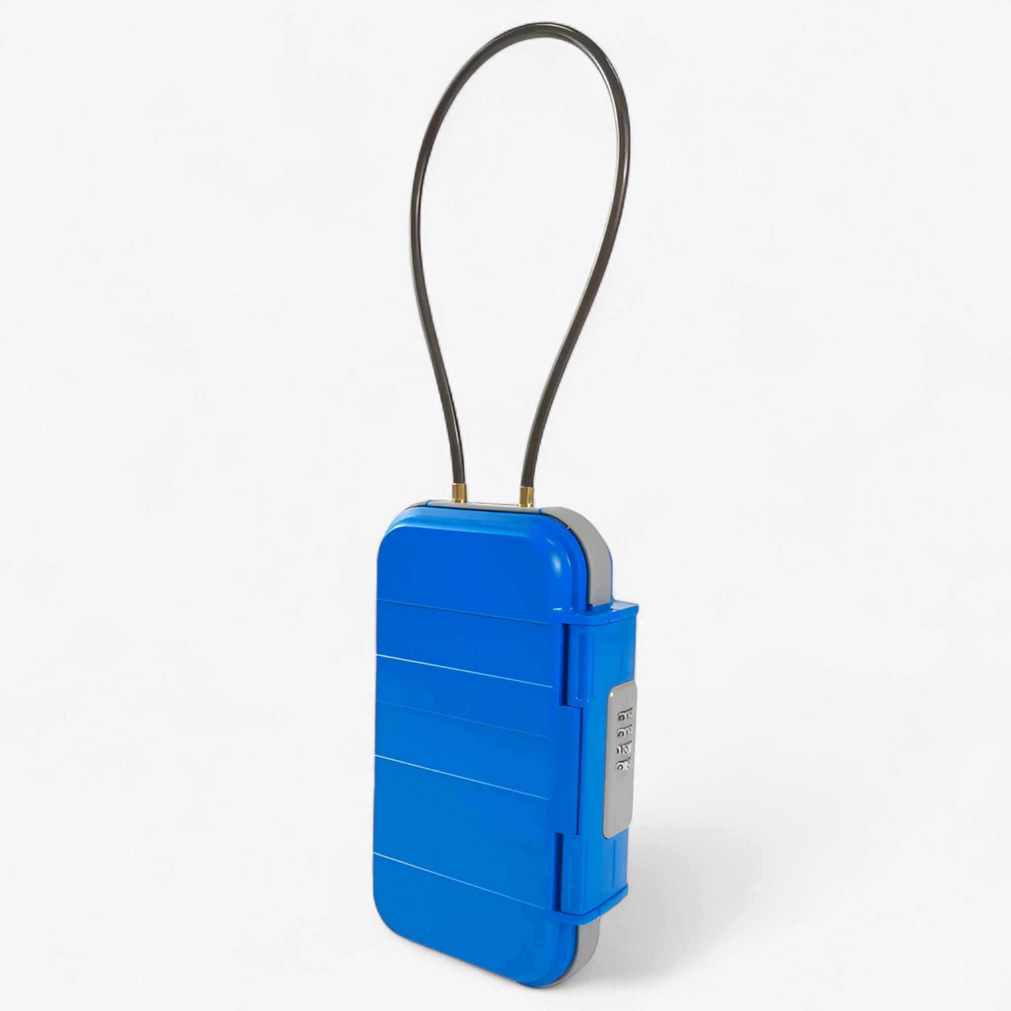 Portable Safe Box with 4-Digit Combination Lock styled with home decor