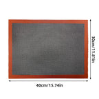 Silicone Baking Mat — Non-Stick Mesh 30×40 cm styled with home decor