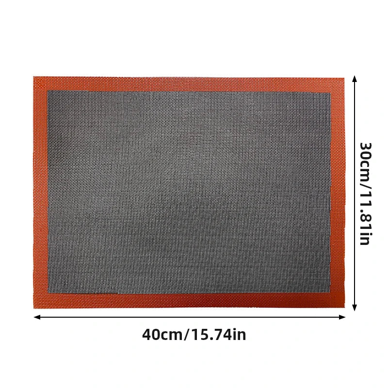 Silicone Baking Mat — Non-Stick Mesh 30×40 cm styled with home decor