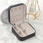 Travel Jewellery Box — Zip Case styled with home decor