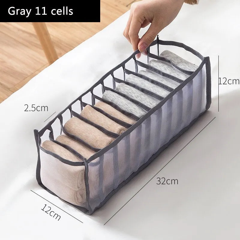 Drawer Organisers for Underwear — 3-Piece Mesh Set detail shot of finish