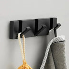 Wall Hook Rail — Black & Gold, Foldable detail shot of finish