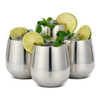 Gift box stainless steel tumbler set presentation packaging elegant styling