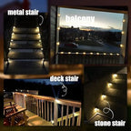 Solar Step Lights — Auto On/Off Safety Lighting