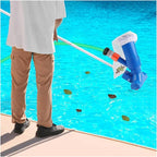 Manual Pool Vacuum Cleaner — AquaSweep System front view on neutral background