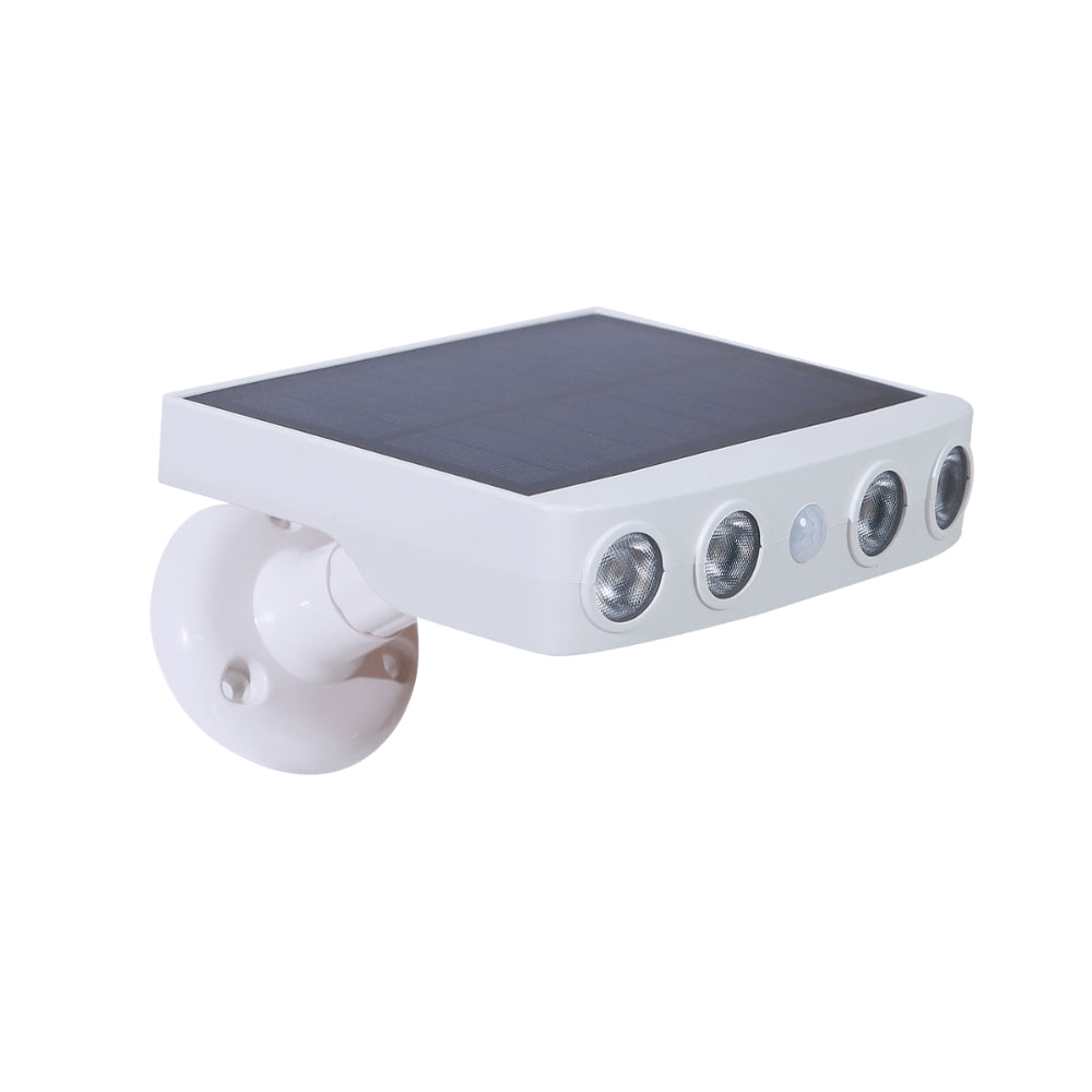 Solar Motion Sensor Light — Outdoor LED Security front view on neutral background