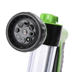 Foam Hose Nozzle Gun with Soap Dispenser front view on neutral background