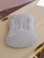 Inflatable Camping Pillow — Press-to-Inflate front view on neutral background