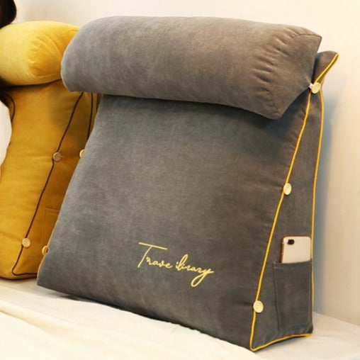 Keilkissen zum Lesen – Rückenstütze für Bett & Sofa