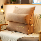 Keilkissen zum Lesen – Rückenstütze für Bett & Sofa