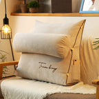 Keilkissen zum Lesen – Rückenstütze für Bett & Sofa